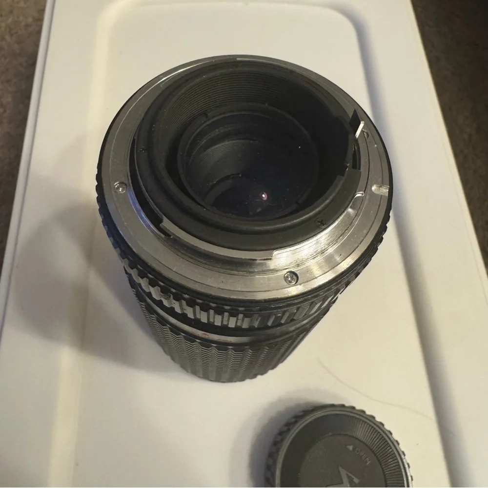 70-210mm f/4.5 Black Telephoto Camera Lens